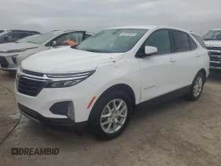 2023 Chevrolet Equinox LT with VIN 3GNAXJEG4PS192724, listed as a Copart auction lot 76464454 with Not provided miles and Non repairable. Bid and sale history available at DreamBid. Image 1.