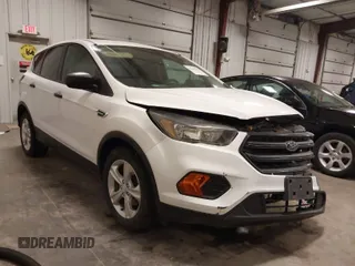 2018 Ford Escape S with VIN 1FMCU0F75JUA04170, listed as a IAAI auction lot 41148155 with 182,547 mi miles. Bid and sale history available at carsss.com. Image 1.