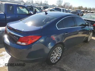 2011 Buick Regal CXL RL4 with VIN W04GS5EC2B1010805, listed as a Copart auction lot 61266414 with 0 mi miles. Bid and sale history available at carsss.com. Image 3.