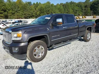 2015 GMC Sierra 3500HD Denali z VIN 1GT424E86FF533171, wystawiony jako Copart lot #74837874 z przebiegiem 128 234 mil mil oraz Szkoda całkowita • Salvage title. Historia ofert i sprzedaży dostępna na DreamBid. Obrazek 1.