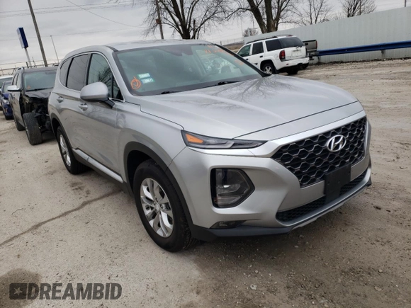2020 Hyundai Santa Fe SEL with VIN 5NMS3CAD4LH299130, listed as a Copart auction lot 71624572 with 22,656 mi miles. Bid and sale history available at carsss.com. Image 4.
