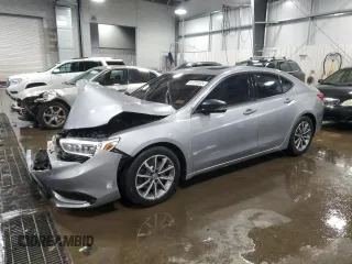 2019 Acura TLX with VIN 19UUB1F33KA009700, listed as a Copart auction lot 82205524 with 72,191 mi miles and Salvage Title. Bid and sale history available at carsss.com. Image 1.