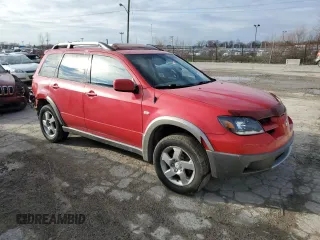 2003 Mitsubishi Outlander XLS with VIN JA4LZ41GX3U023248, listed as a Copart auction lot 84107584 with 121,373 mi miles and Salvage Title. Bid and sale history available at carsss.com. Image 4.