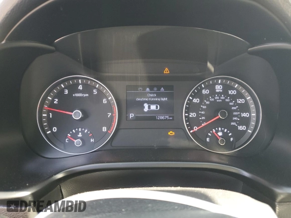 2019 Kia Forte LXS with VIN 3KPF24AD6KE115791, listed as a Copart auction lot 59387565 with 128,675 mi miles and Salvage title. Bid and sale history available at DreamBid. Image 9.