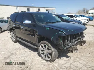 2012 Chevrolet Tahoe LTZ with VIN 1GNSKCE03CR306789, listed as a Copart auction lot 47882575 with 187,712 mi miles and Salvage title. Bid and sale history available at DreamBid. Image 4.