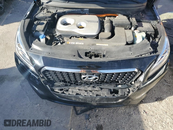 2016 Hyundai Sonata Hybrid SE with VIN KMHE24L12GA036428, listed as a Copart auction lot 48933603 with 58,947 mi miles. Bid and sale history available at carsss.com. Image 11.