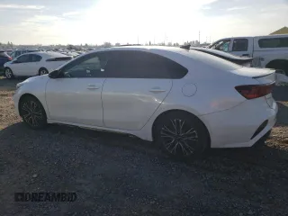 2024 Kia Forte GT-Line with VIN 3KPF54AD9RE702438, listed as a Copart auction lot 46195175 with 37,242 mi miles and Salvage Title. Bid and sale history available at carsss.com. Image 2.