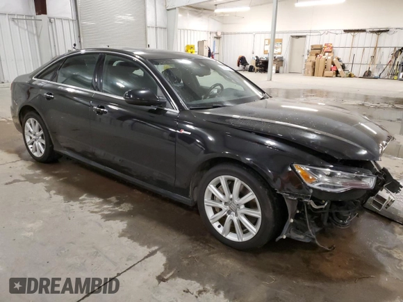 2016 Audi A6 Prestige with VIN WAUHGAFC1GN017177, listed as a Copart auction lot 82557894 with 135,722 mi miles and Salvage title. Bid and sale history available at DreamBid. Image 4.