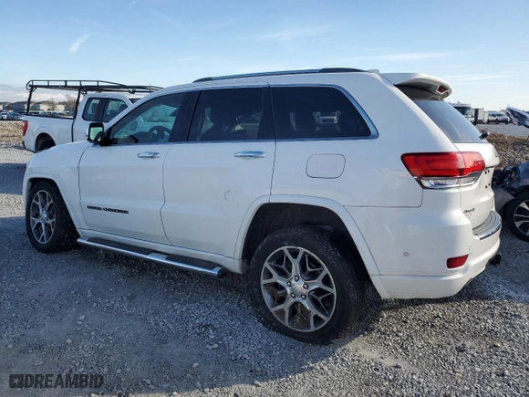 2021 Jeep Grand Cherokee Overland with VIN 1C4RJFCG3MC511044, listed as a Copart auction lot 42284445 with 41,676 mi miles and Salvage Title. Bid and sale history available at carsss.com. Image 2.