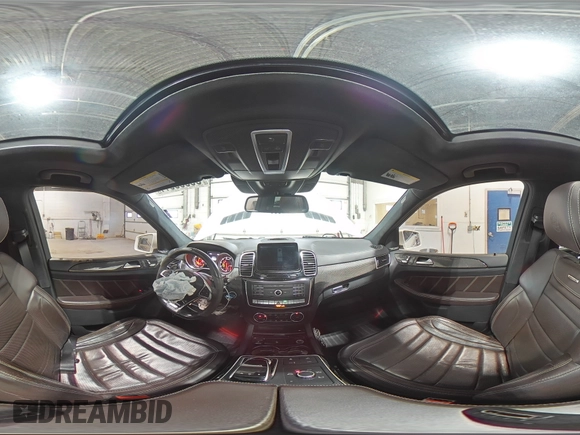 2017 Mercedes-Benz GLE 63 S AMG with VIN 4JGDA7FB0HA891389, listed as a Copart auction lot 86385514 with Not provided miles and Salvage title. Bid and sale history available at DreamBid. Image 13.