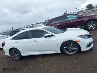 2019 Honda Civic Sedan EX-L with VIN 19XFC1F70KE202584, listed as a IAAI auction lot 41727976 with 67,891 mi miles. Bid and sale history available at carsss.com. Image 13.