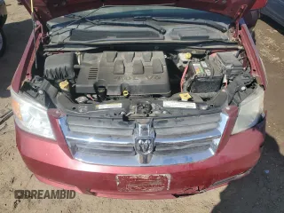 2010 Dodge Grand Caravan Crew with VIN 2D4RN6DX0AR438059, listed as a Copart auction lot 46850575 with 137,665 mi miles and Salvage Title. Bid and sale history available at DreamBid. Image 12.
