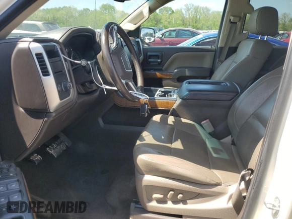 2014 GMC Sierra 1500 SLT with VIN 3GTP1VEC7EG485851, listed as a Copart auction lot 52420915 with 209,806 mi miles and Salvage title. Bid and sale history available at DreamBid. Image 7.