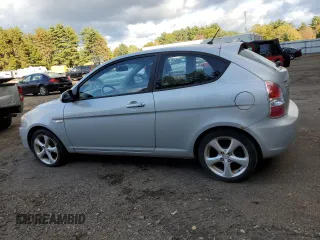 2007 Hyundai Accent SE with VIN KMHCN36C37U035020, listed as a Copart auction lot 75722614 with 54,288 mi miles and Clean Title. Bid and sale history available at carsss.com. Image 2.