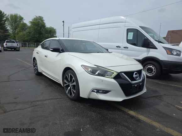 2018 Nissan Maxima SL with VIN 1N4AA6AP2JC371232, listed as a Copart auction lot 54703405 with 142,447 mi miles and Clean Title. Bid and sale history available at carsss.com. Image 1.