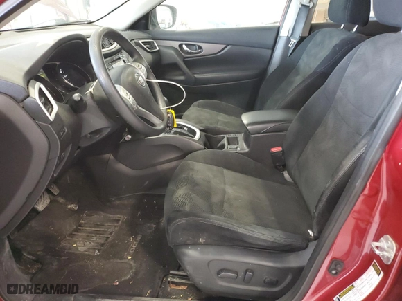 2015 Nissan Rogue SV with VIN 5N1AT2MM9FC912522, listed as a Copart auction lot 47644255 with 118,269 mi miles and Salvage Title. Bid and sale history available at carsss.com. Image 7.