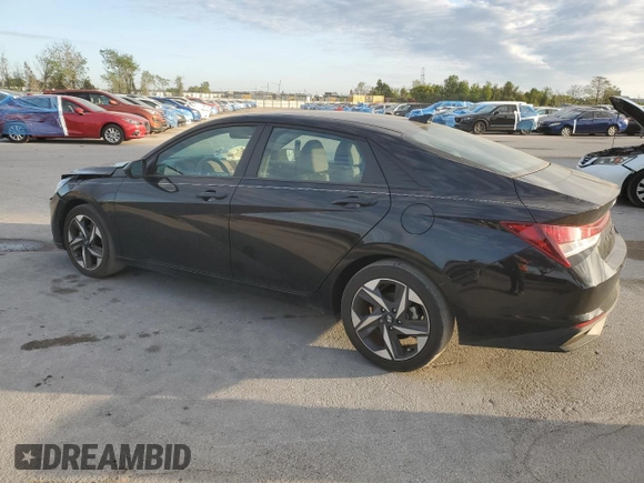 2023 Hyundai Elantra SEL with VIN 5NPLS4AG6PH099401, listed as a Copart auction lot 49340095 with 33,724 mi miles and Salvage Title. Bid and sale history available at DreamBid. Image 2.