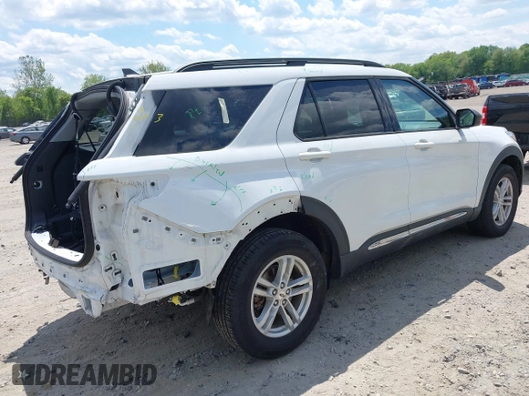 2021 Ford Explorer XLT z VIN 1FMSK8DH5MGA54632, wystawiony jako IAAI lot #42229993 z przebiegiem 34 304 mil mil oraz . Historia ofert i sprzedaży dostępna na DreamBid. Obrazek 4.