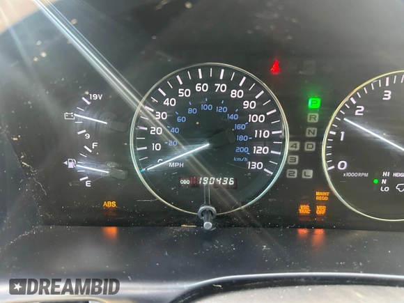 2007 Lexus LX 470 z VIN JTJHT00W174024015, wystawiony jako Copart lot #59439085 z przebiegiem 190 436 mil mil oraz Czysty tytuł • Clean title. Historia ofert i sprzedaży dostępna na DreamBid. Obrazek 8.