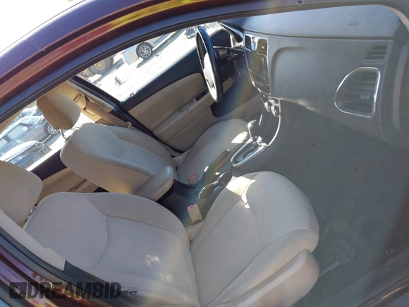 2013 Chrysler 200 Touring with VIN 1C3CCBBB0DN629947, listed as a IAAI auction lot 42216657 with 166,240 mi miles. Bid and sale history available at carsss.com. Image 5.