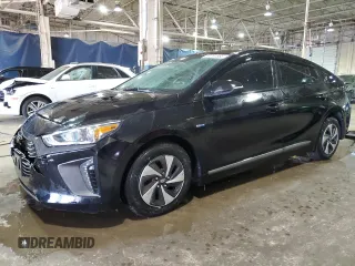 2019 Hyundai Ioniq SEL z VIN KMHC75LC5KU154075, wystawiony jako Copart lot #50201865 z przebiegiem 96 933 mil mil oraz Szkoda całkowita • Salvage title. Historia ofert i sprzedaży dostępna na DreamBid. Obrazek 1.