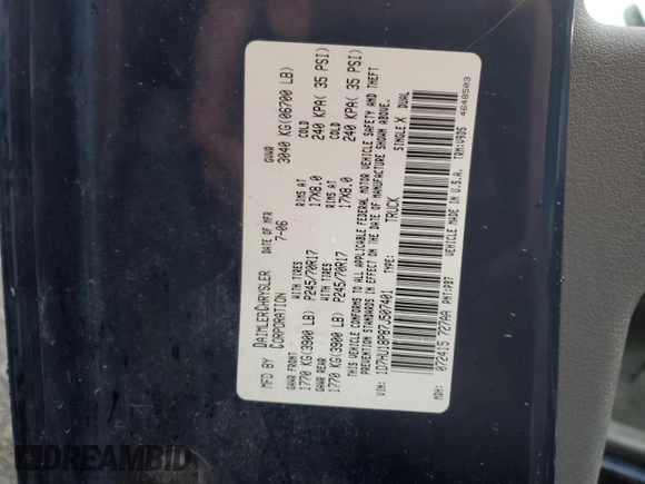 2007 Dodge 1500 ST with VIN 1D7HU18P87J507401, listed as a Copart auction lot 43823185 with 177,377 mi miles and Clean Title. Bid and sale history available at DreamBid. Image 12.