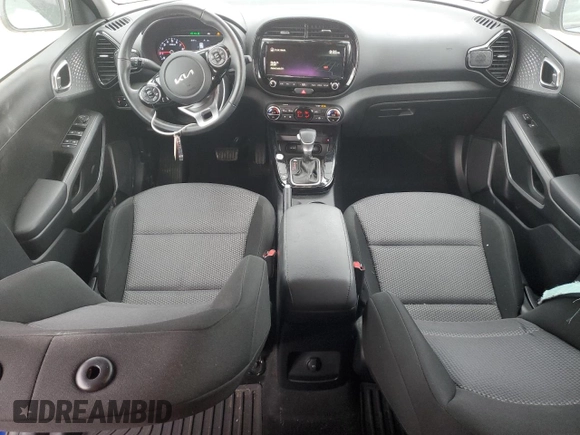 2022 Kia Soul X-Line with VIN KNDJ23AU1N7179164, listed as a Copart auction lot 79697254 with 18,138 mi miles and Salvage Title. Bid and sale history available at DreamBid. Image 8.