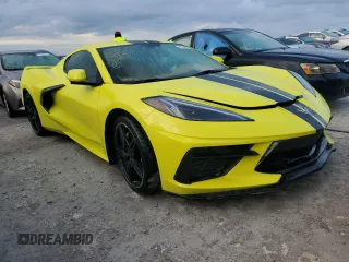 2020 Chevrolet Corvette 3LT with VIN 1G1Y82D46L5104674, listed as a Copart auction lot 78156124 with 0 mi miles and Non Repairable. Bid and sale history available at carsss.com. Image 4.