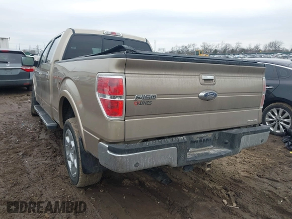 2014 Ford F-150 XL with VIN 1FTFW1EF9EFA91253, listed as a IAAI auction lot 41698300 with 138,663 mi miles. Bid and sale history available at carsss.com. Image 3.