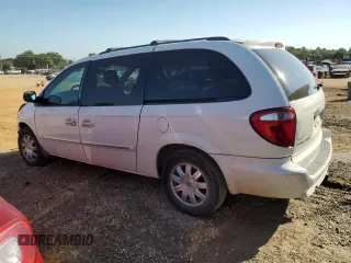2007 Chrysler Town & Country LWB Touring with VIN 2A4GP54L27R345889, listed as a Copart auction lot 74105614 with 244,487 mi miles and Salvage Title. Bid and sale history available at carsss.com. Image 2.