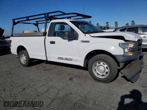 2016 Ford F-150 XL with VIN 1FTNF1CF1GKD83116, listed as a Copart auction lot 87842595 with 169,477 mi miles and Salvage Title. Bid and sale history available at carsss.com. Image 4.