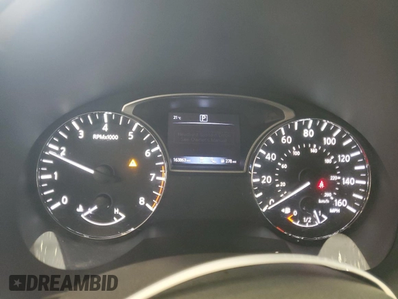 2016 Nissan Altima SL with VIN 1N4BL3AP7GC203429, listed as a Copart auction lot 59878405 with 163,863 mi miles and Non repairable. Bid and sale history available at DreamBid. Image 9.