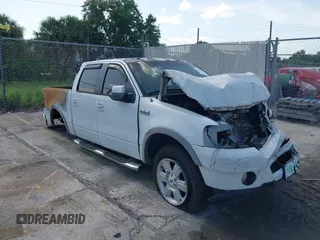 2008 Ford F-150 XLT with VIN 1FTPW14V58FB21592, listed as a IAAI auction lot 42642040 with Not provided miles and . Bid and sale history available at DreamBid. Image 1.