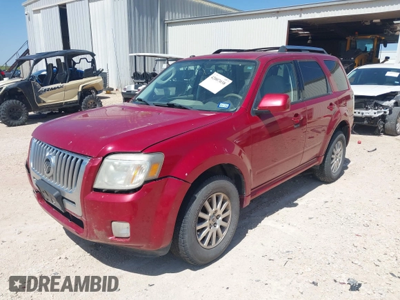 2011 Mercury Mariner Premier with VIN 4M2CN8HG3BKJ08774, listed as a IAAI auction lot 42007038 with 127,551 mi miles and . Bid and sale history available at DreamBid. Image 2.