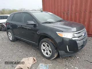 2013 Ford Edge SEL with VIN 2FMDK3JC6DBB10900, listed as a IAAI auction lot 41942567 with 1 mi miles. Bid and sale history available at carsss.com. Image 1.