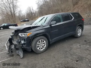 2020 Chevrolet Traverse LS with VIN 1GNEVFKW9LJ100048, listed as a Copart auction lot 51088395 with 31,329 mi miles and Salvage Title. Bid and sale history available at carsss.com. Image 1.