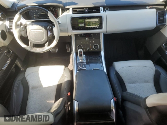 2022 Land Rover Range Rover Sport SVR with VIN SALWZ2RE6NA241274, listed as a Copart auction lot 51128365 with 37,783 mi miles and Clean Title. Bid and sale history available at DreamBid. Image 8.