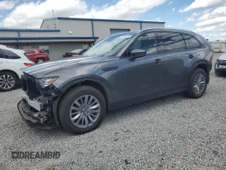 2024 Mazda CX-90 Preferred Plus with VIN JM3KKCHD7R1102969, listed as a Copart auction lot 57582745 with 73,105 mi miles and Salvage title. Bid and sale history available at DreamBid. Image 1.