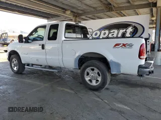 2006 Ford F-250 XL with VIN 1FTSX21P66ED77035, listed as a Copart auction lot 57294285 with 82,648 mi miles and Salvage title. Bid and sale history available at DreamBid. Image 2.