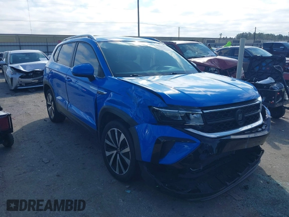 2022 Volkswagen Taos SE z VIN 3VVRX7B28NM088778, wystawiony jako IAAI lot #41624907 z przebiegiem 32 903 mil mil oraz . Historia ofert i sprzedaży dostępna na DreamBid. Obrazek 1.