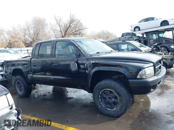 2002 Dodge Dakota Sport with VIN 1B7HG38N32S641652, listed as a IAAI auction lot 41621233 with 250,148 mi miles. Bid and sale history available at carsss.com. Image 13.