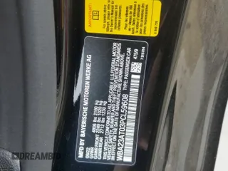 2023 BMW 4 Series 430i z VIN WBA23AT03PCL59608, wystawiony jako Copart lot #54354705 z przebiegiem Nie podano mil oraz Szkoda całkowita • Salvage title. Historia ofert i sprzedaży dostępna na DreamBid. Obrazek 12.