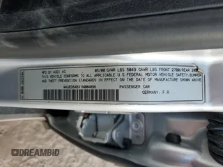 2001 Audi A6 with VIN WAUED64BX1N004096, listed as a Copart auction lot 43768425 with 143,165 mi miles and Salvage Title. Bid and sale history available at carsss.com. Image 12.