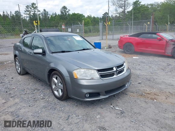 2011 Dodge Avenger Lux with VIN 1B3BD2FG5BN577918, listed as a IAAI auction lot 42094755 with 144,395 mi miles and . Bid and sale history available at DreamBid. Image 1.