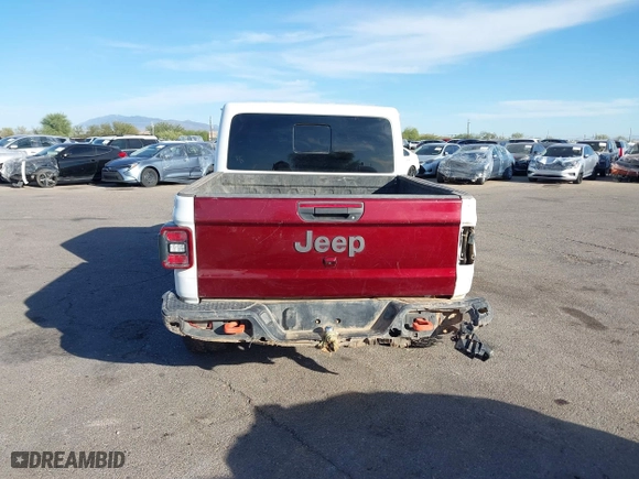 2022 Jeep Gladiator Mojave with VIN 1C6JJTEG6NL100383, listed as a IAAI auction lot 40712989 with 35,283 mi miles. Bid and sale history available at carsss.com. Image 16.