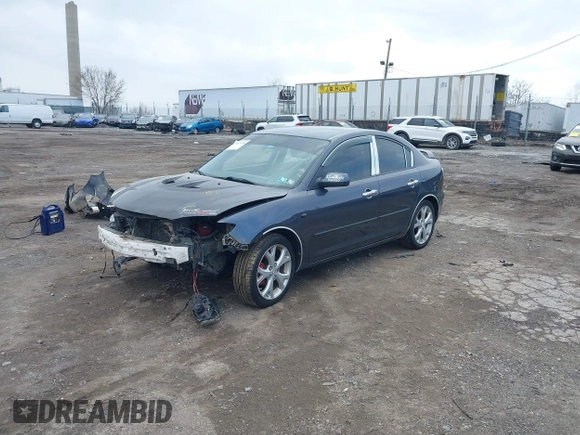 2009 Mazda Mazda3 i Touring Value with VIN JM1BK32GX91202608, listed as a IAAI auction lot 41867058 with 204,978 mi miles. Bid and sale history available at carsss.com. Image 2.