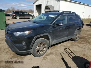 2023 Toyota RAV4 Hybrid XLE with VIN 2T3UWRFV4PW173291, listed as a Copart auction lot 52248245 with 41,177 mi miles and Salvage title. Bid and sale history available at DreamBid. Image 1.