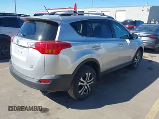 2015 Toyota RAV4 LE with VIN JTMBFREV2FD127754, listed as a IAAI auction lot 41877447 with 111,678 mi miles and . Bid and sale history available at DreamBid. Image 4.