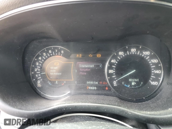 2016 Lincoln MKC Reserve with VIN 5LMCJ3C91GUJ12954, listed as a Copart auction lot 53875675 with 84,590 mi miles and Salvage title. Bid and sale history available at DreamBid. Image 9.