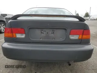 1996 Honda Civic EX z VIN 1HGEJ8146TL091427, wystawiony jako Copart lot #53537235 z przebiegiem 132 490 mil mil oraz Szkoda całkowita • Salvage title. Historia ofert i sprzedaży dostępna na DreamBid. Obrazek 6.
